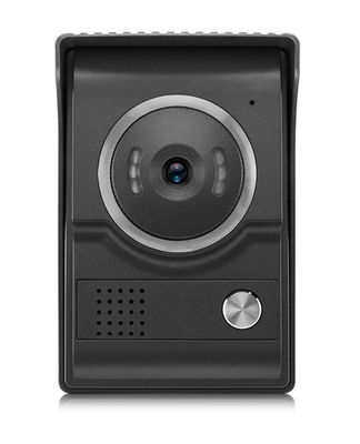 7 Inch LCD Transfer 4 Wire Video Intercom System DC 15V CMOS Ring Door View Cam