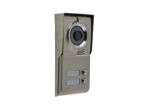 Recording 4 Wire Video Intercom System 7 Inch TFT Color With Support For Flat