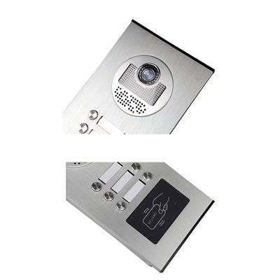 2 Way Apartment Video Doorbell Intercom System CCD Lens 800x480 Monitor