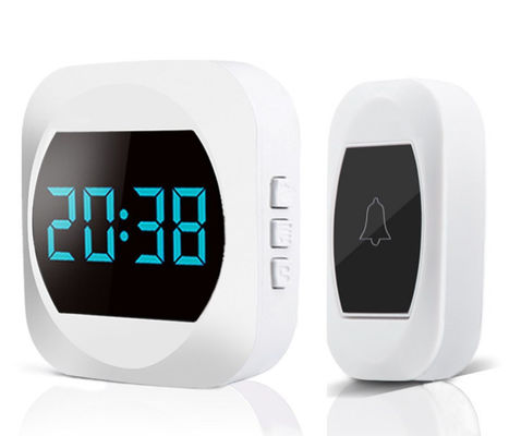 Wireless Audio Home Door Chime Bell 300m Range IP44 Waterproof ABS Material