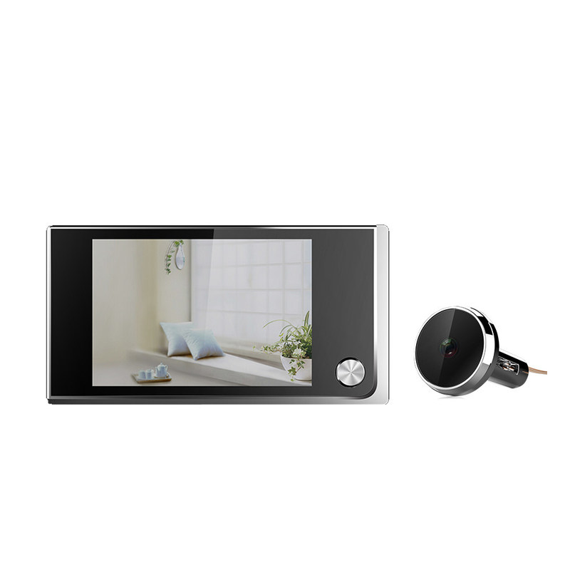 FCC Approved 3.5 Inch Peephole Video Doorbell Viewer Camera 2.0MP